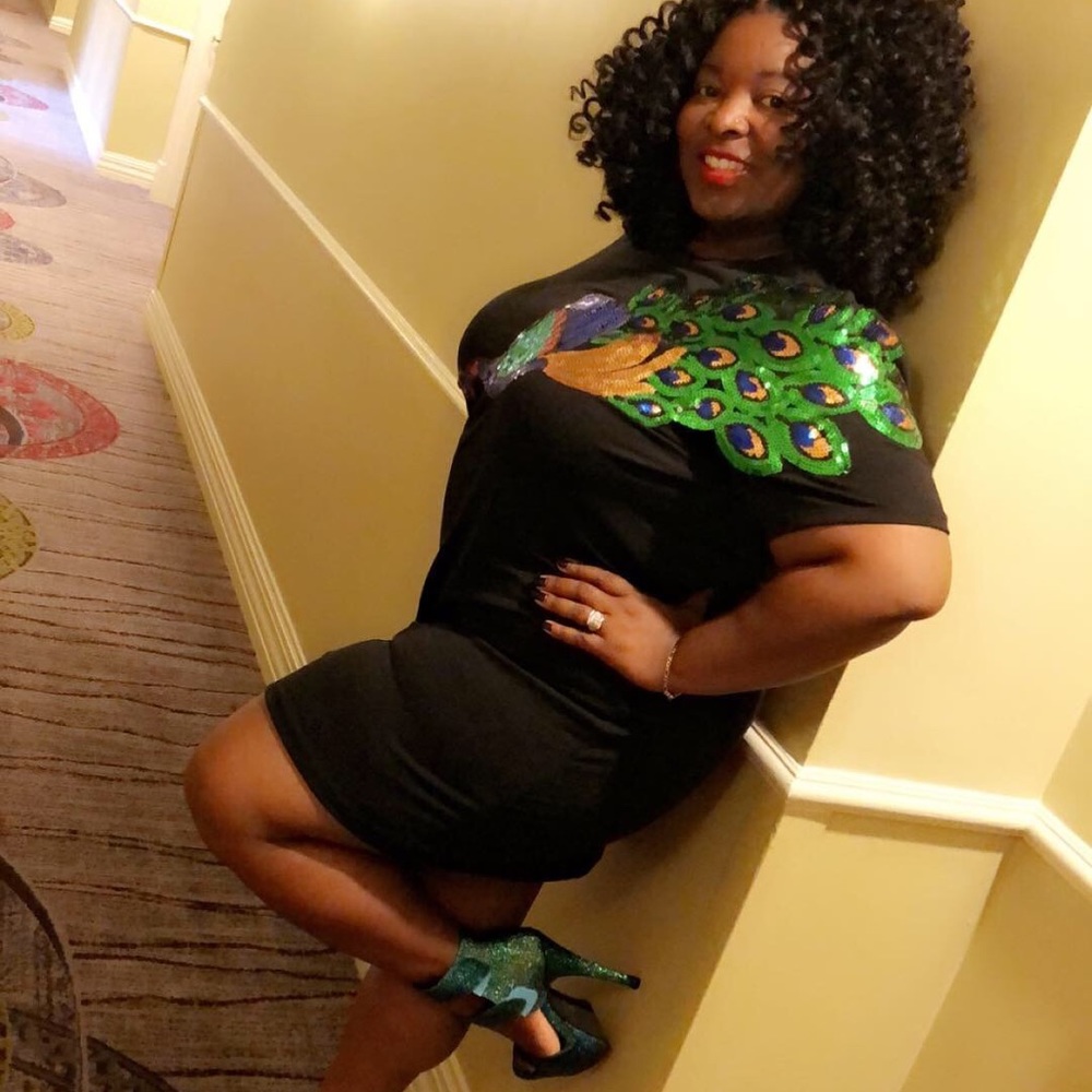 Green heel..definite show stopper